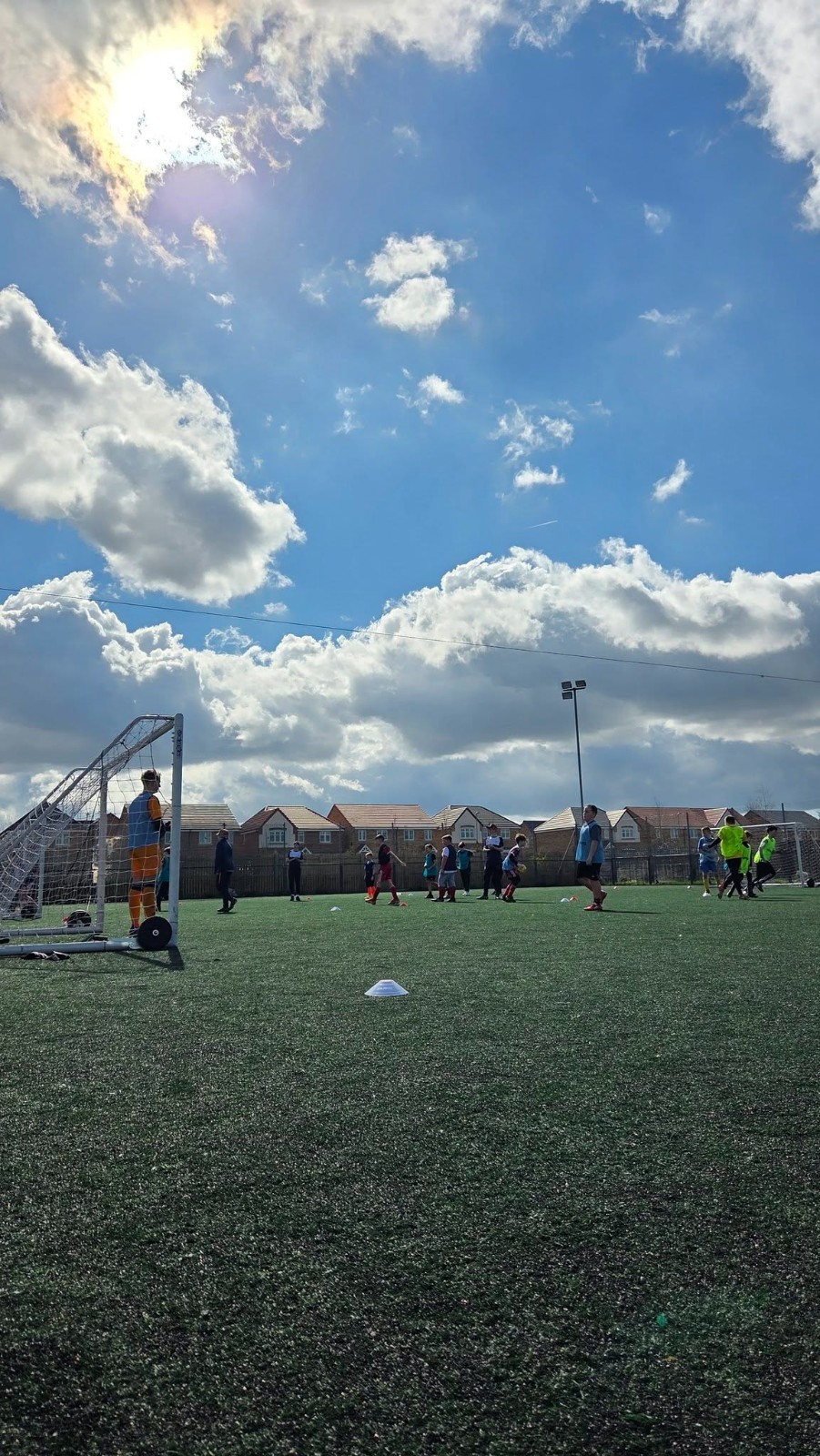 Harworth Football and Futsal HAF Camps block mentored by Active Communities CIC