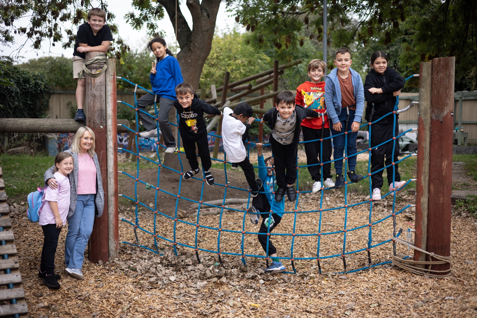 Woodgate Playground - HAF Club block mentored by Woodgate Adventure Playground
