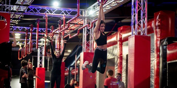 Ninja Warrior block mentored by Pill & District Children and Young People's Partnership (P&DCYPP)