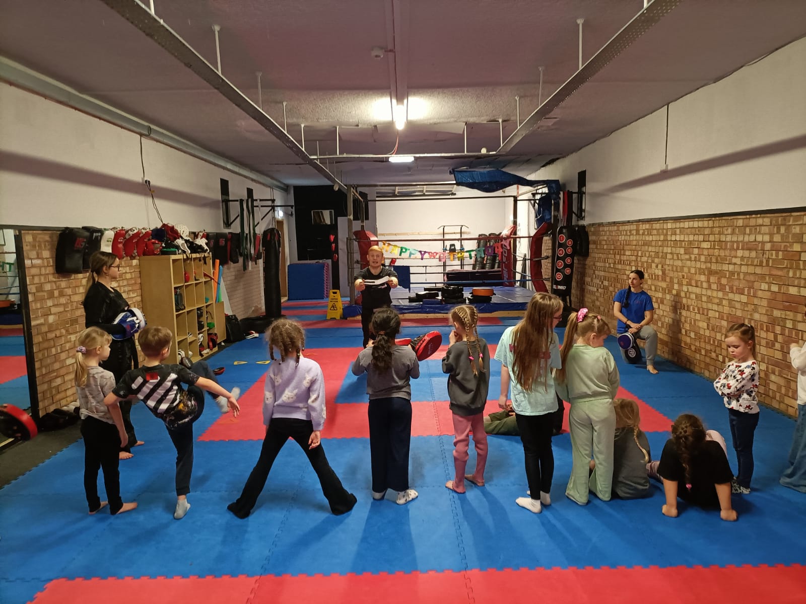 Martial Arts Holiday Camp block mentored by British Military Martial Arts Altrincham