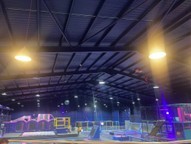 Young Carers Oxygen Trampolining block mentored by Cheshire East Young Carers Service