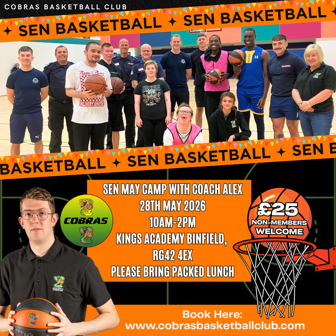 Cobras SEN MAY Basketball Camp 2026 block mentored by Cobras Basketball Club