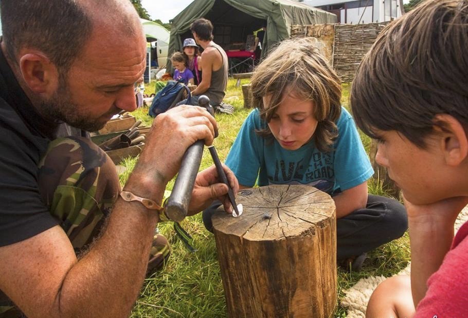 Wood Henge & Crafts Settlement Build Camp - image 5