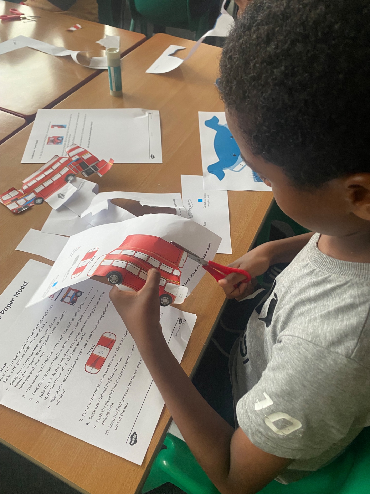 St. Scholastica's Holiday Club block mentored by St. Scholasticas Catholic Primary School