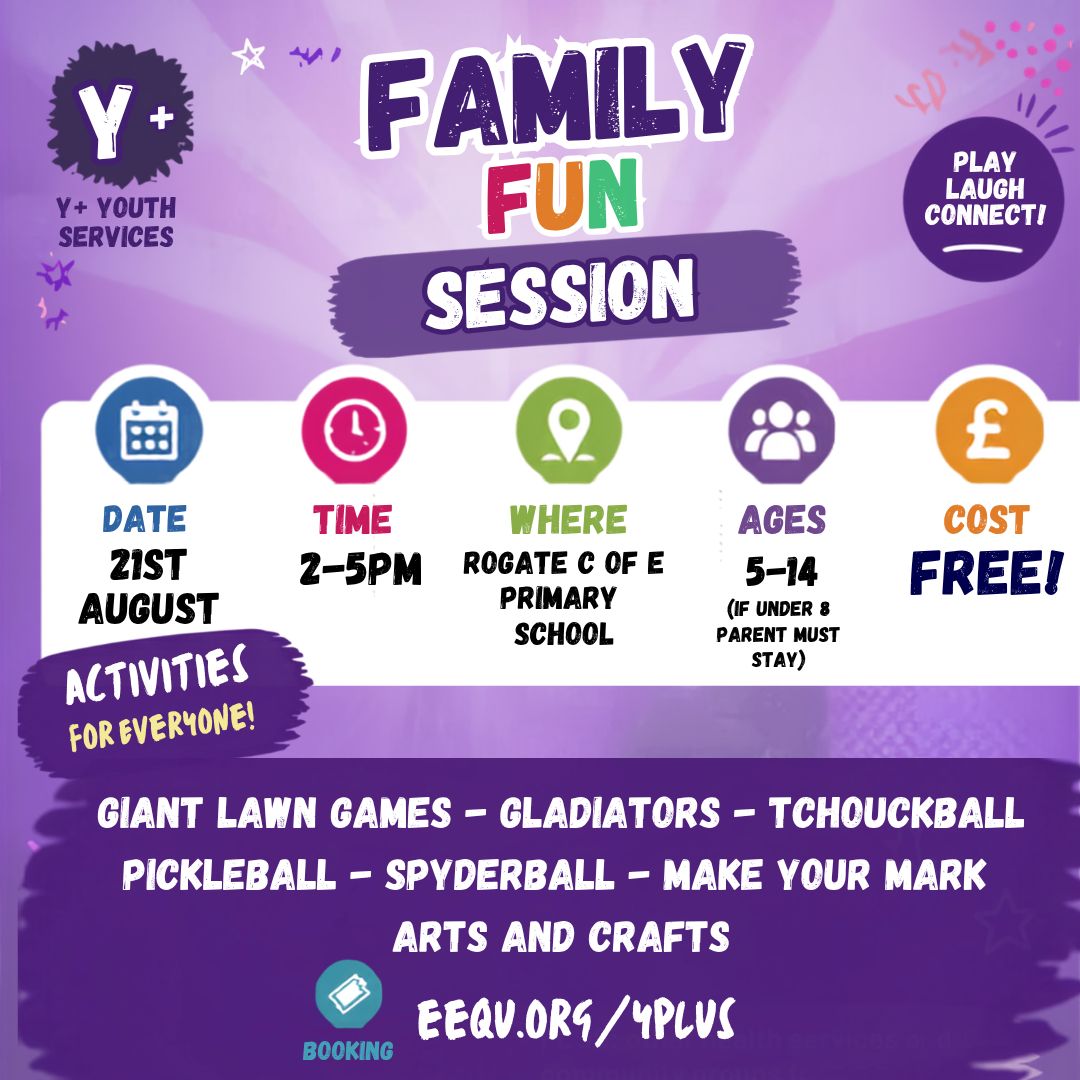 Y+ Family Fun Session block mentored by Y+