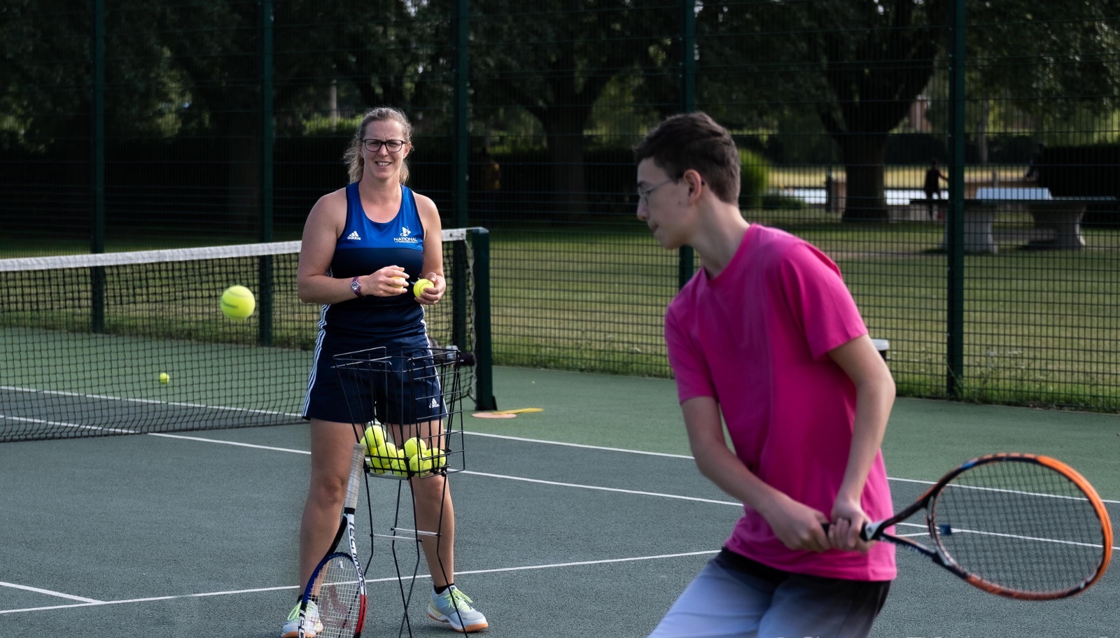 Priory Park Team Tennis Camp - Easter block mentored by National Tennis Association