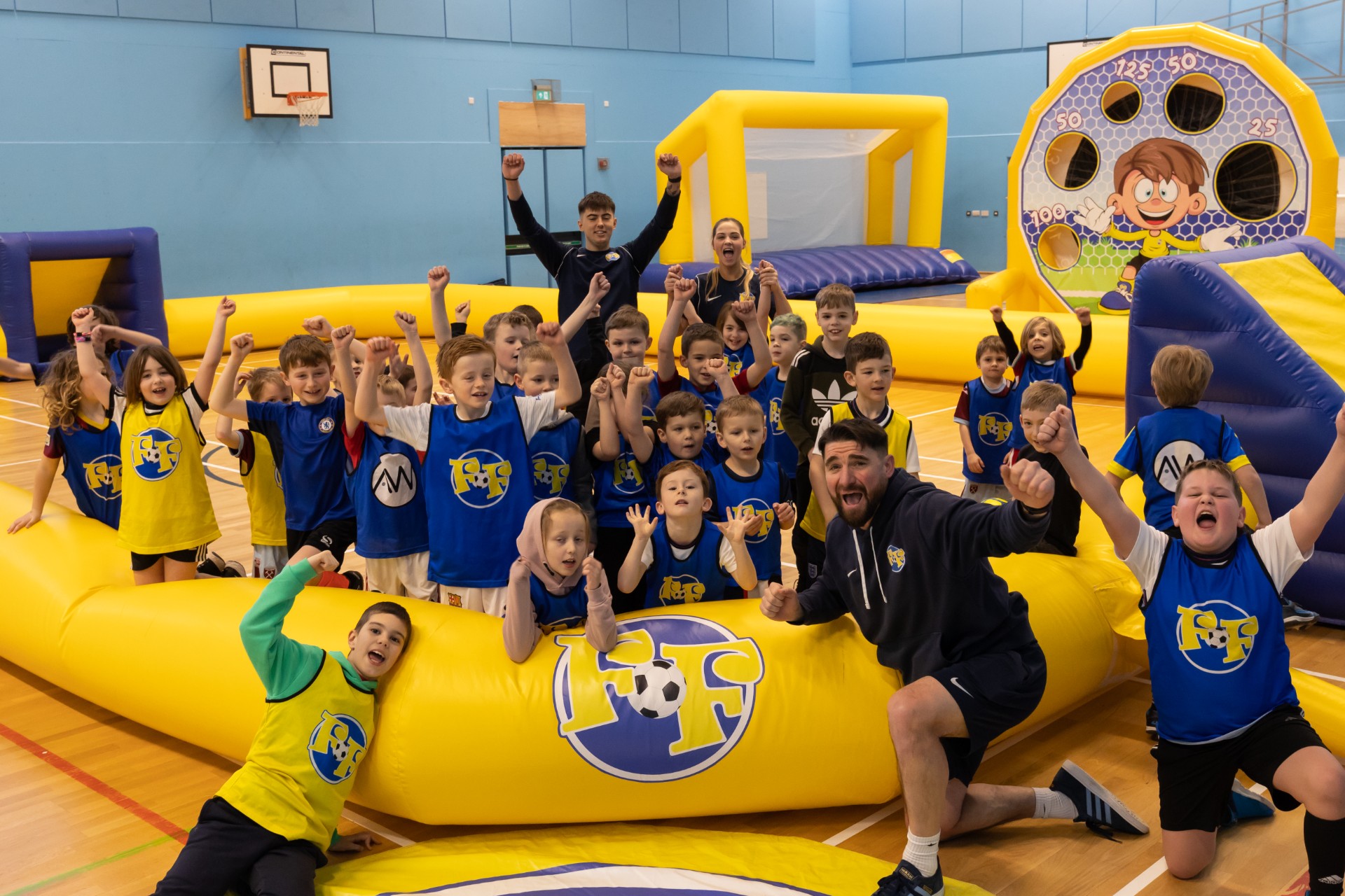 Football Fun Factory at Ryde Academy block mentored by Football Fun Factory