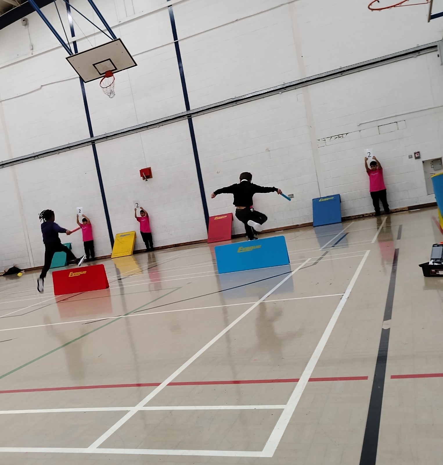 Featherstone HAF Sports Camp block mentored by Featherstone High School Sports Centre