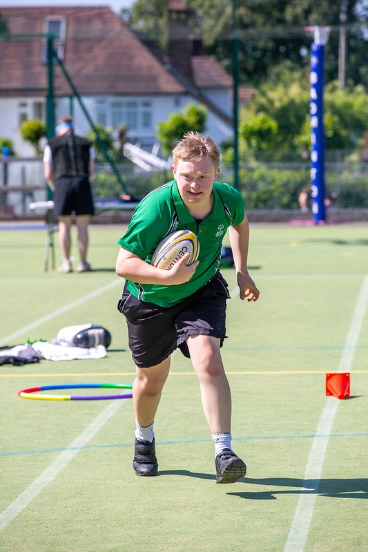 Inclusive Rugby Sessions - HAF block mentored by Access Sport