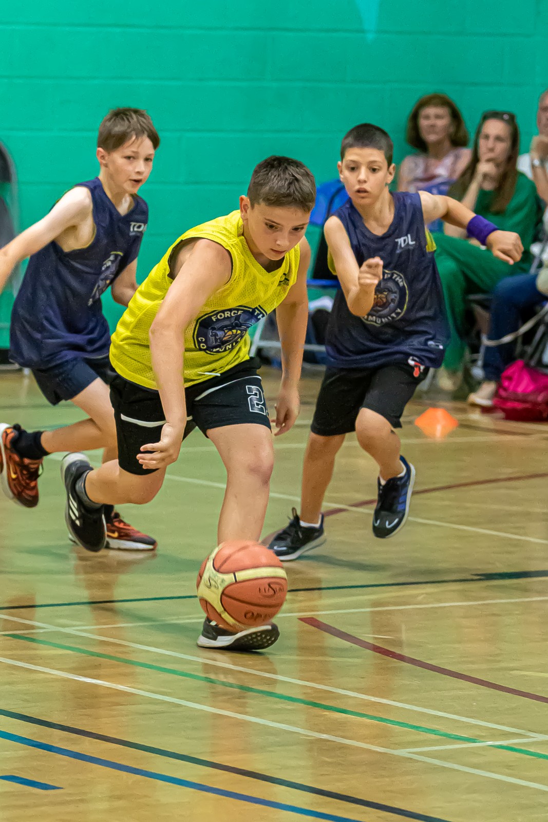 Force Summer Basketball Camp block mentored by Force In The Community Ltd