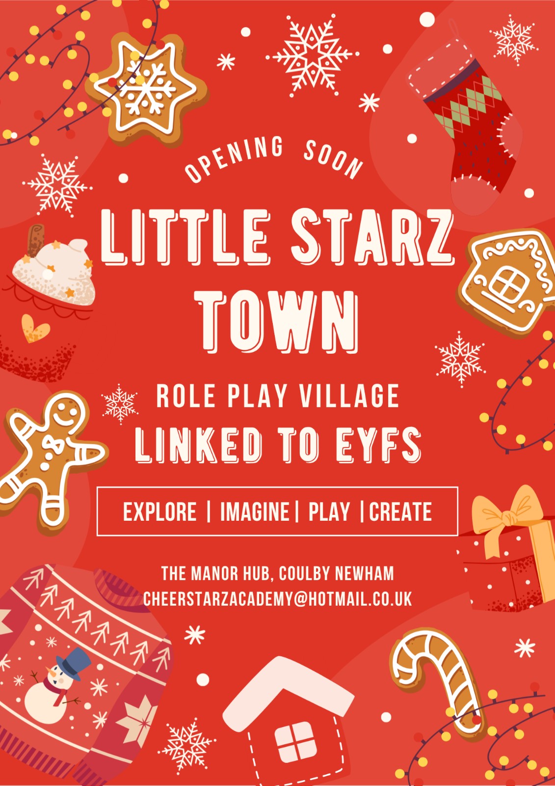 Little Starz Town & Sensory Room Session block mentored by Cheer Starz Academy