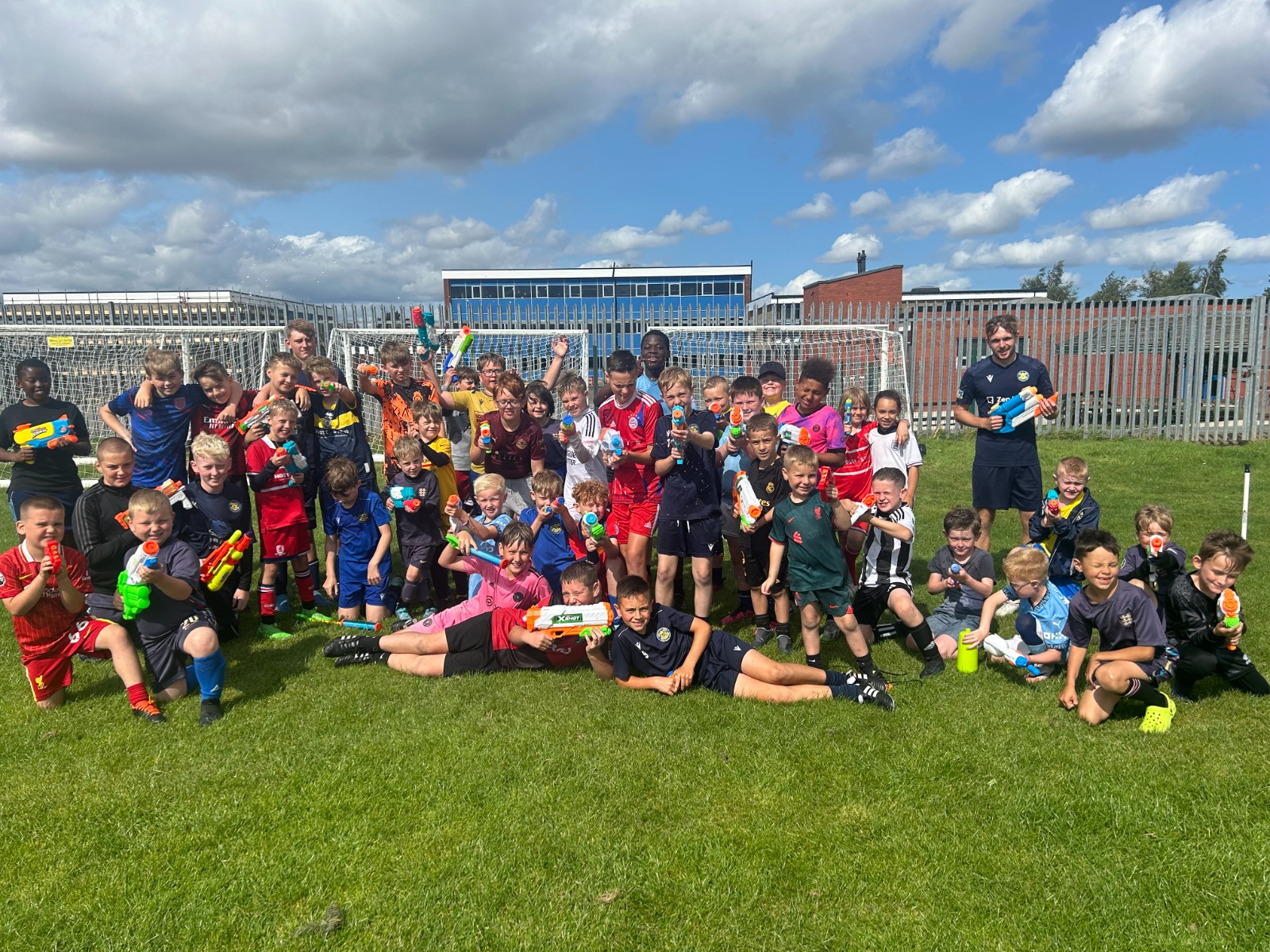 Stockton Town FC - Summer Camp block mentored by Stockton Town Football Club