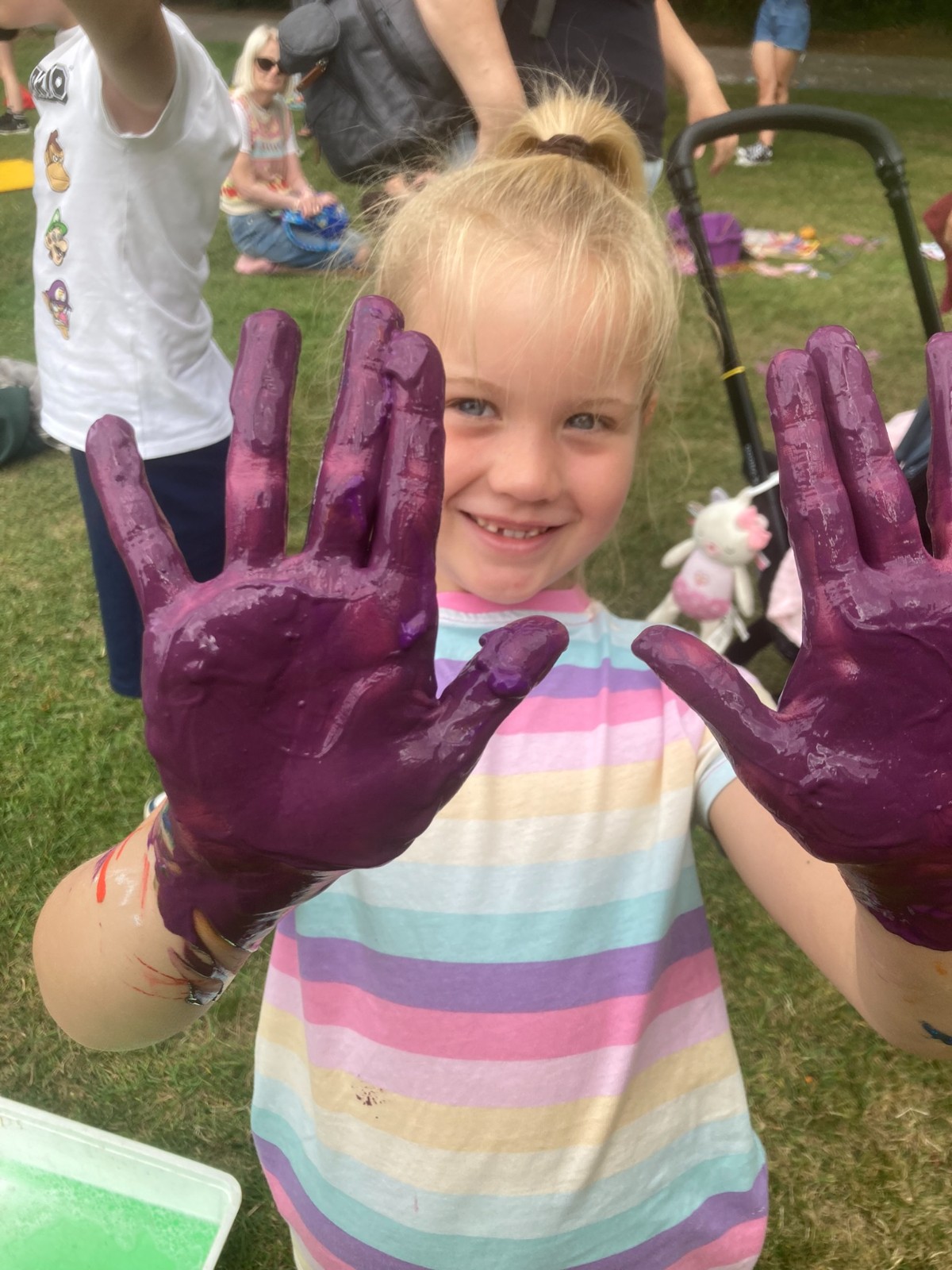 Play Out Hartlepool Holiday Club block mentored by Play Out Hartlepool CIC