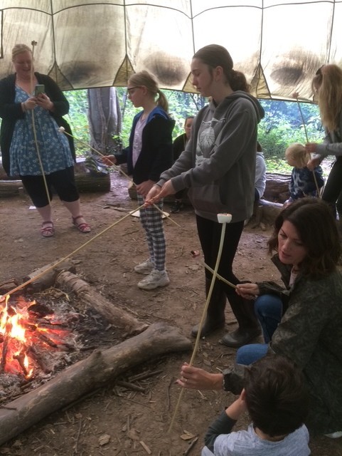 Campfire Cooking Family Fun block mentored by Madley Environmental Centre