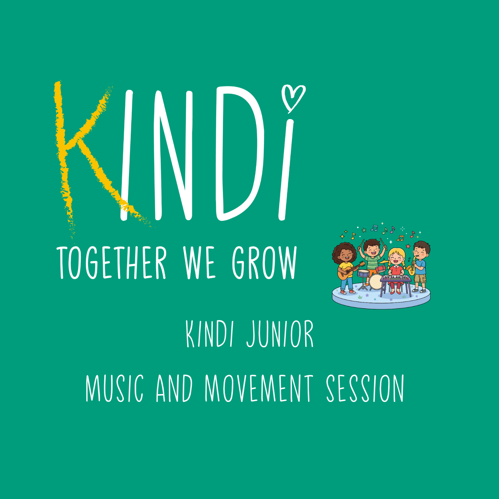 Music & Movement Session @ Kindi Club Junior block mentored by Project Indi