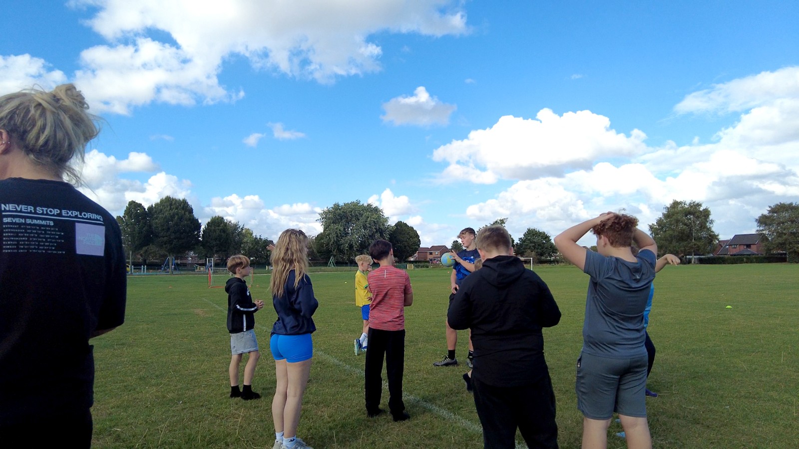 Secondary Holiday Fun in the Park block mentored by First Kick Foundation