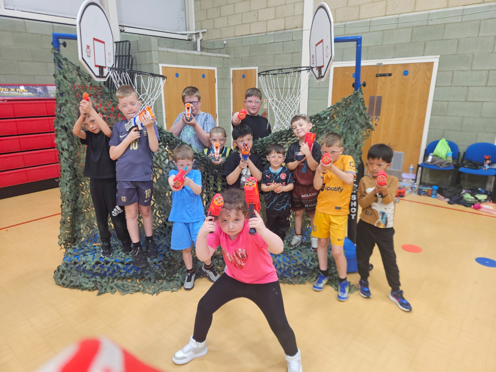 Active Future at Harewood Sports Hall block mentored by Active Future Teesside