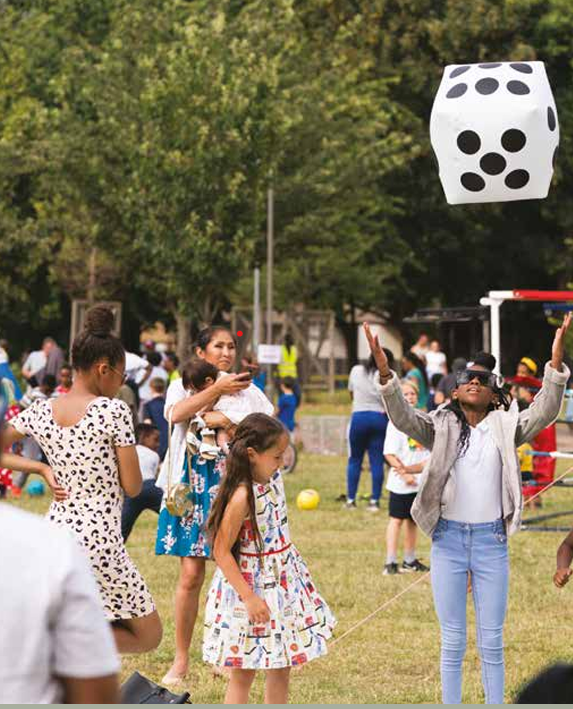 WINSTANLEY EASTER SPORTS AND CRAFTS CAMP block mentored by Wandsworth Council