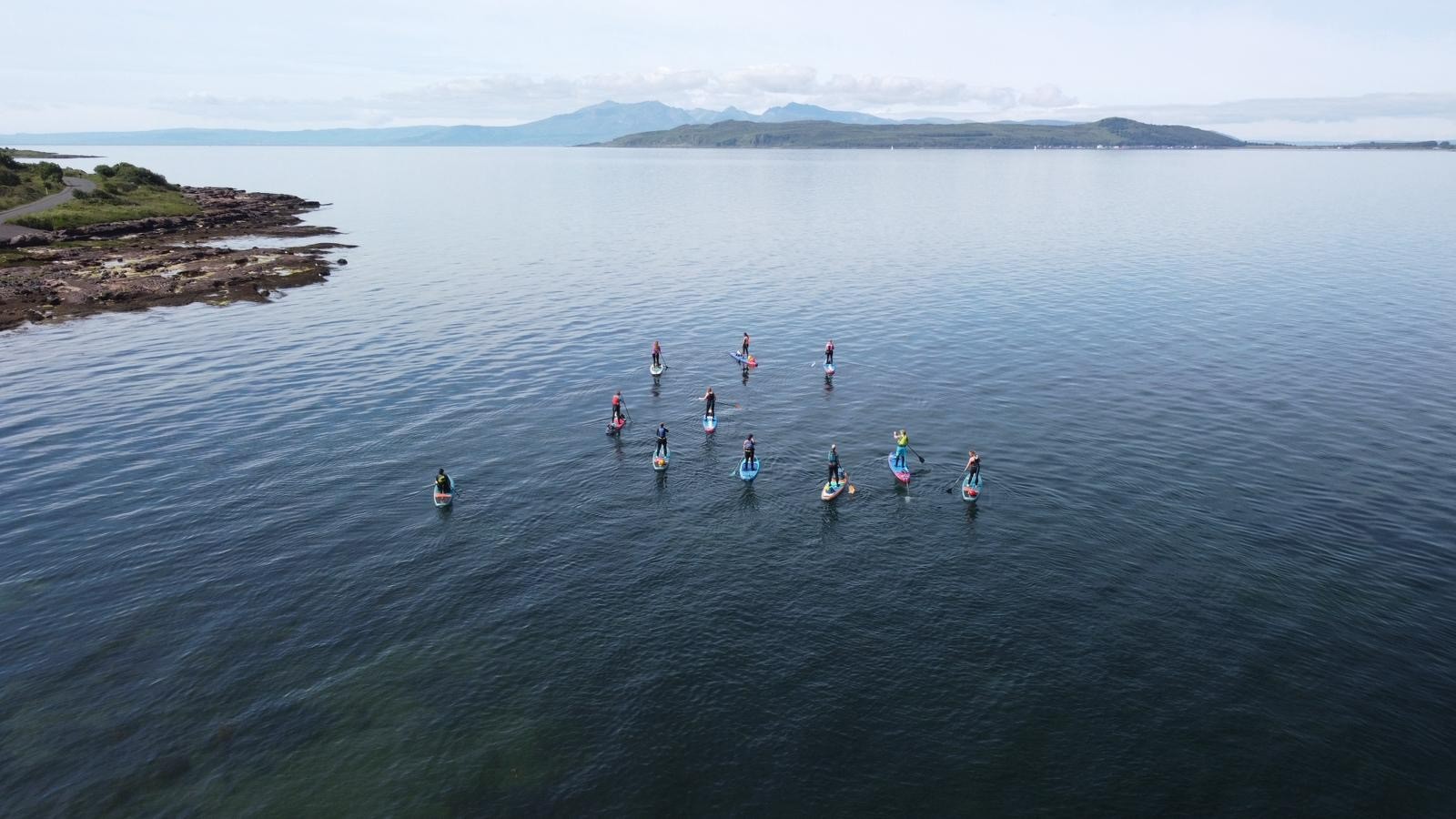 SUP Ocean Conservation Adventure – Scotland block mentored by Linn van der Zanden