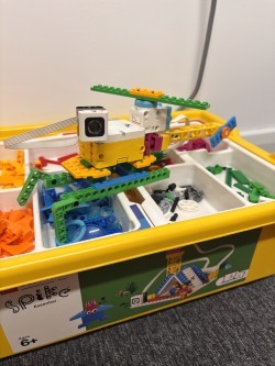 Lego & Tech Camp block mentored by East Norfolk Sixth Form College