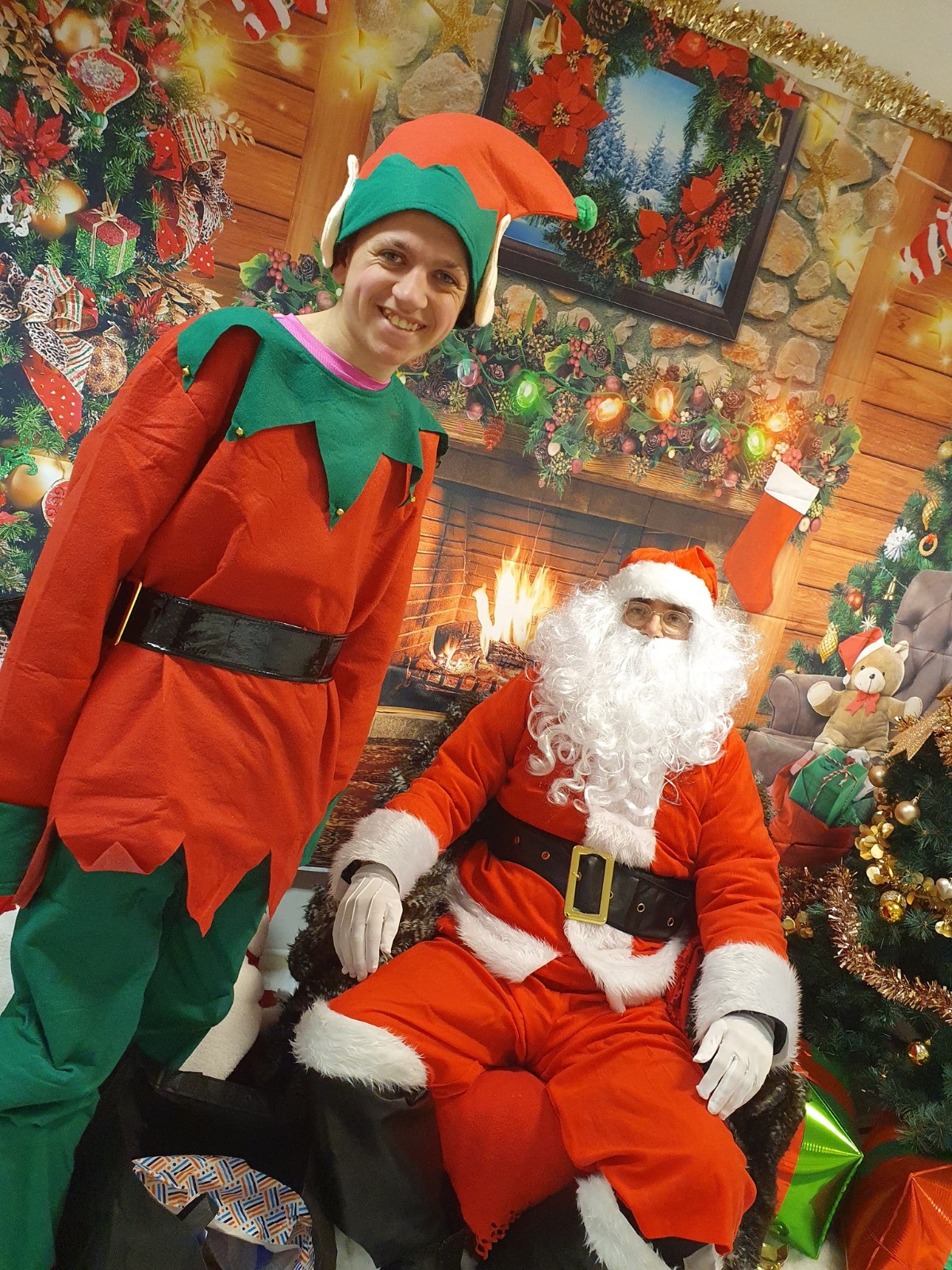 Crea8ing Community Christmas HAF block mentored by Crea8ing Community CIC