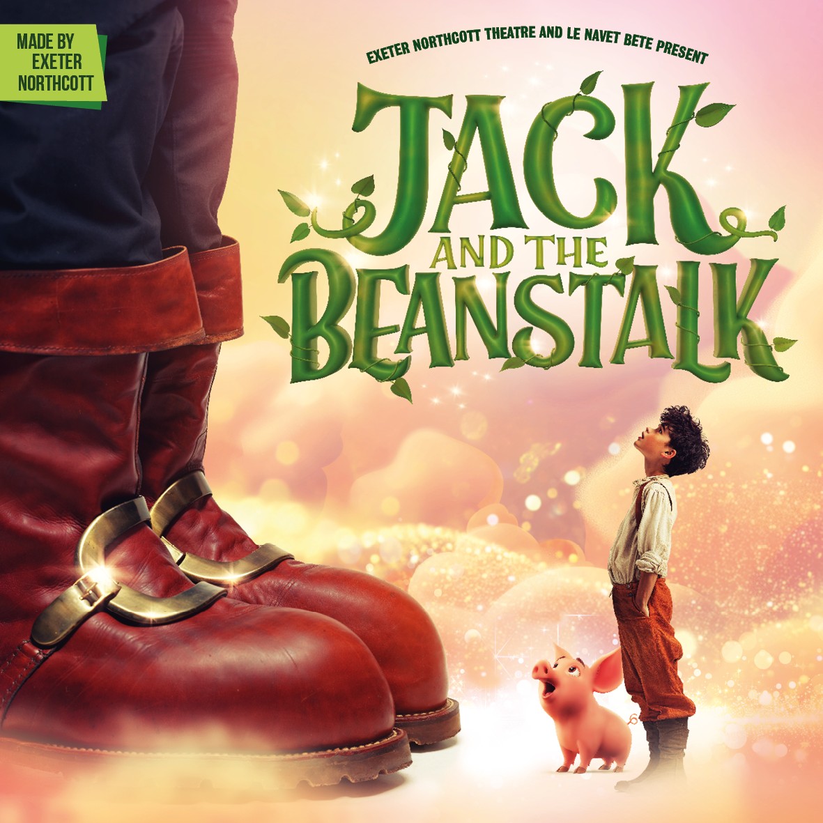 Jack and the Beanstalk block mentored by Exeter Northcott Theatre