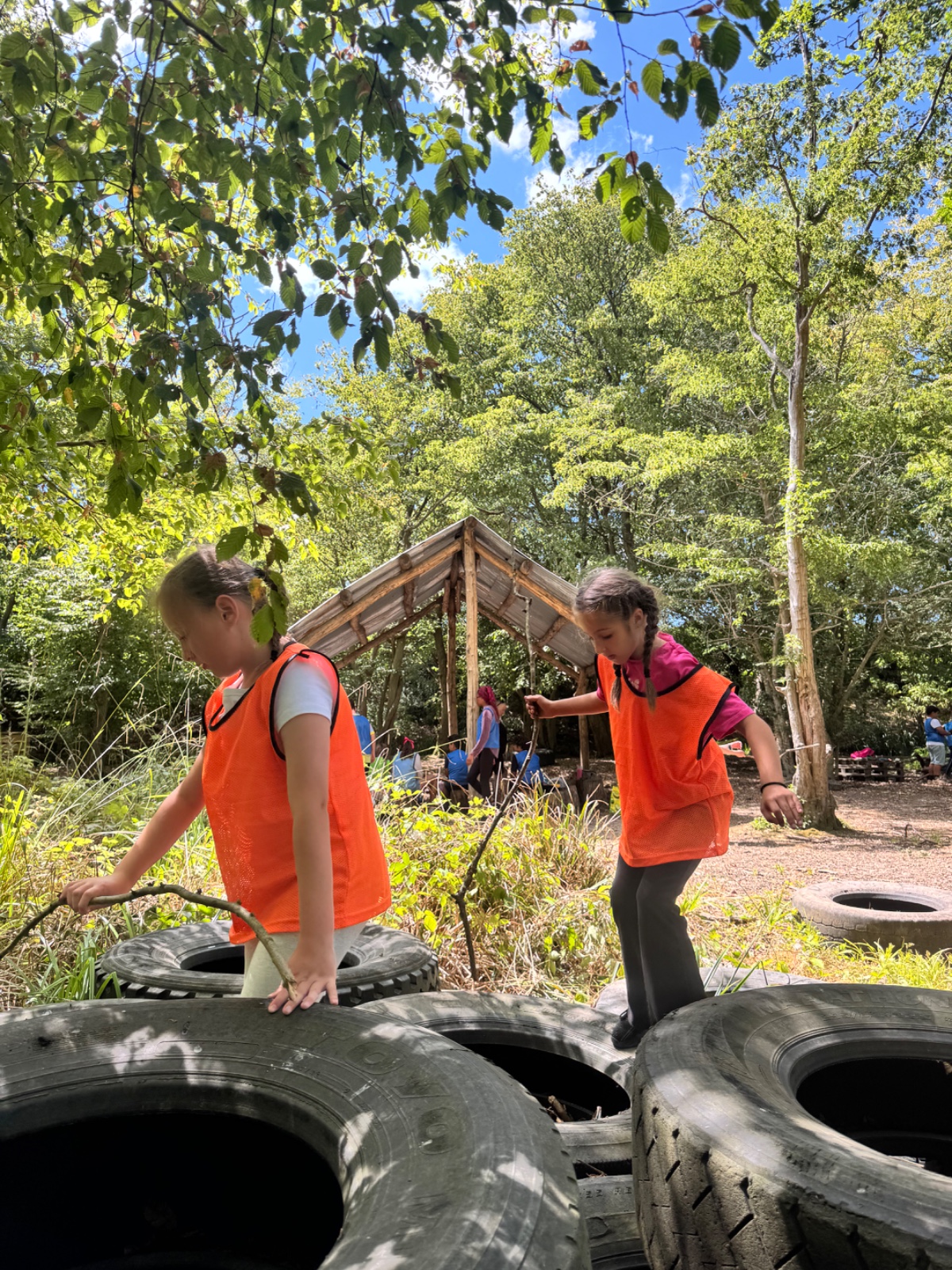 Knockhatch Forest School & Adventure Park Camp block mentored by Sportitude Ltd