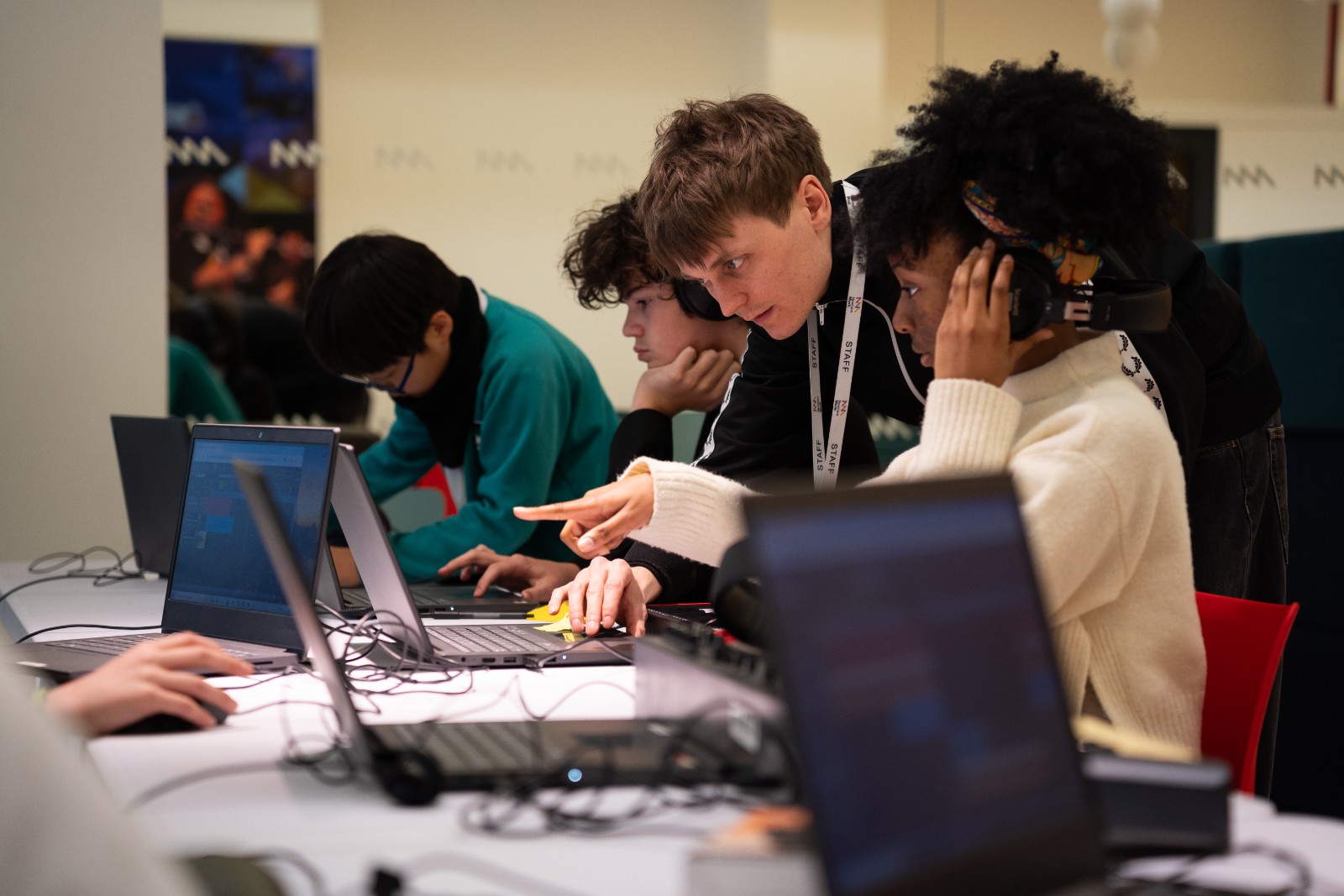 Young Producers Camp block mentored by Newham Music