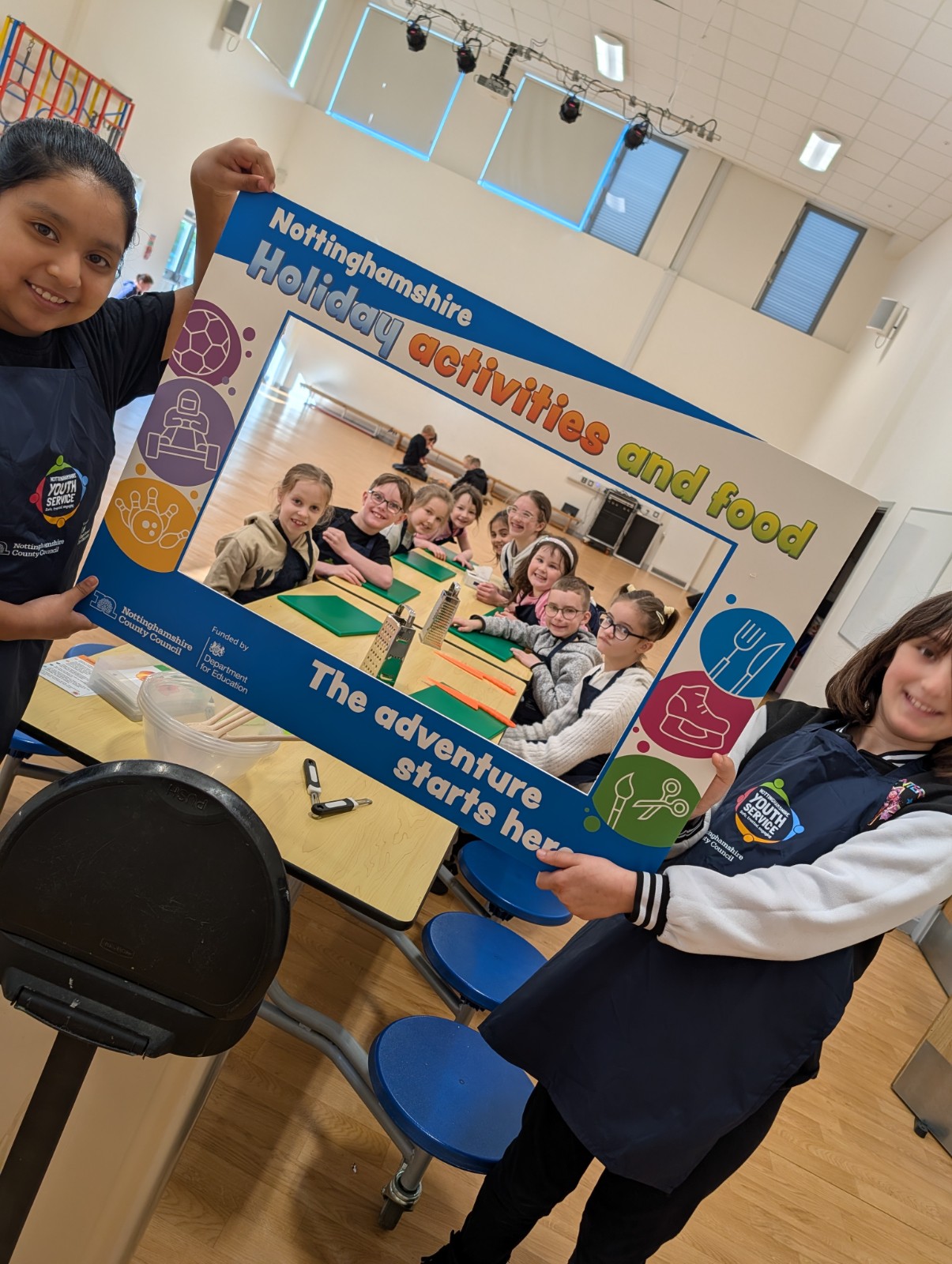 HA4K - Lawrence View block mentored by Holiday Activities For Kids (HA4K)