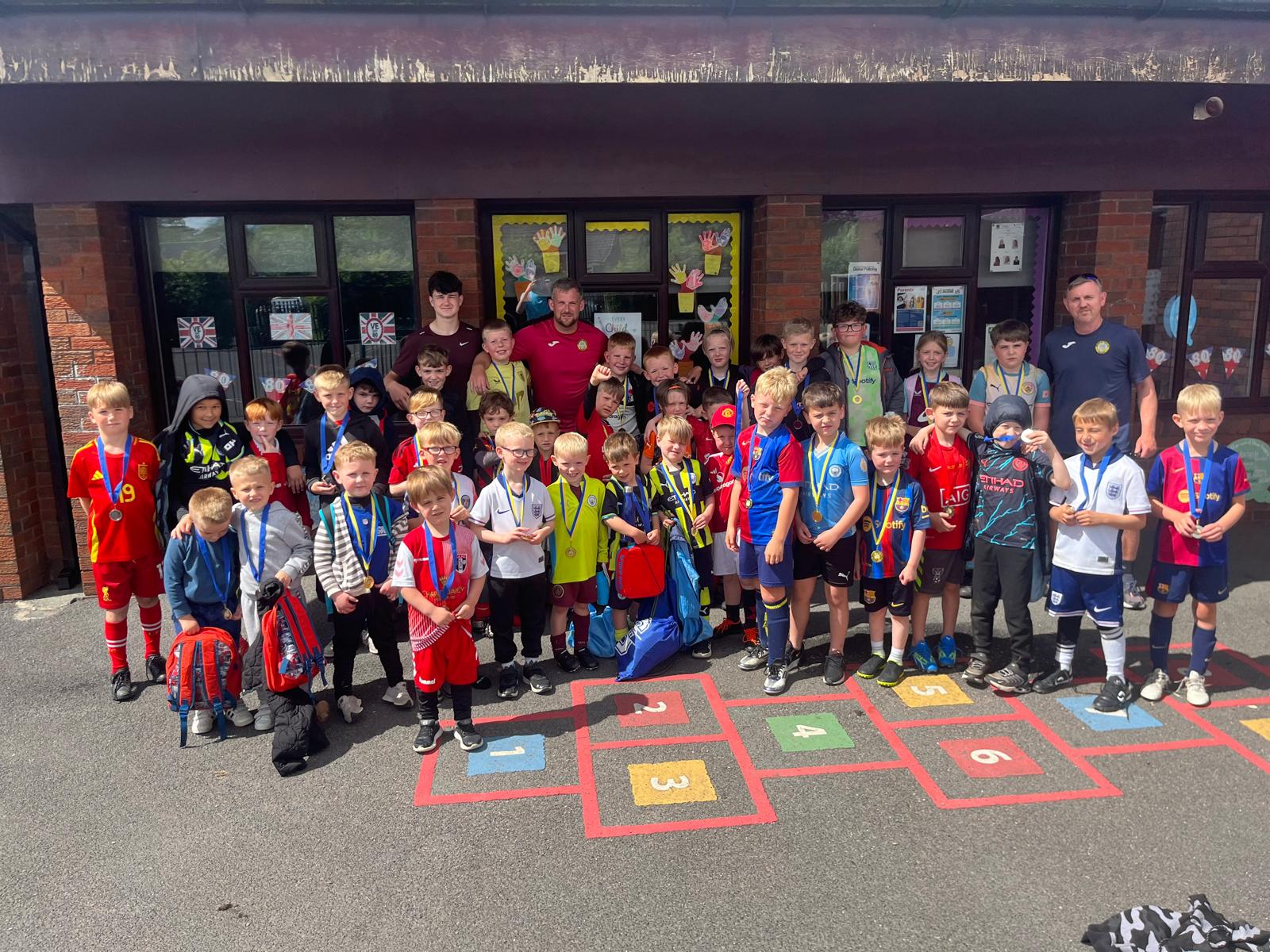 Soccer Stars HAF Club St.Edwards RC block mentored by Soccer Stars