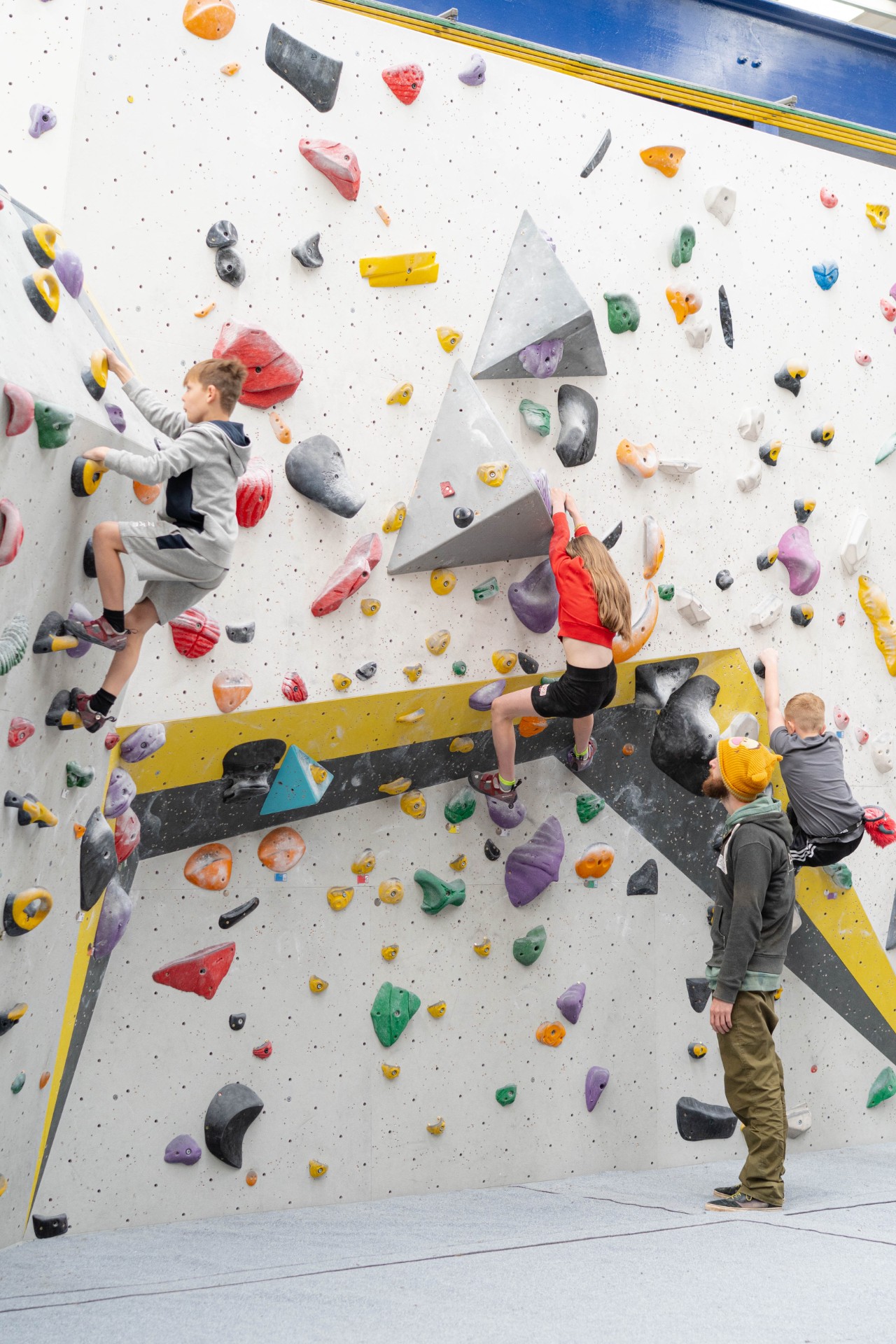 HAF Holiday Club Climbing Hut block mentored by Climbing Hut Ellesmere Port