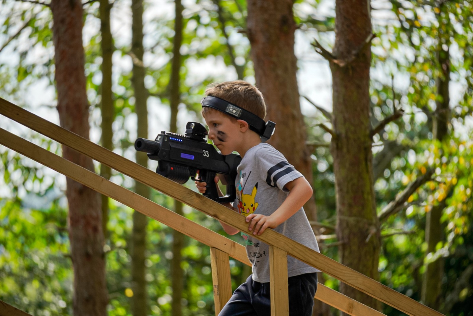 Rumble Live - Outdoor Laser Tag block mentored by Rumble Live Action Gaming