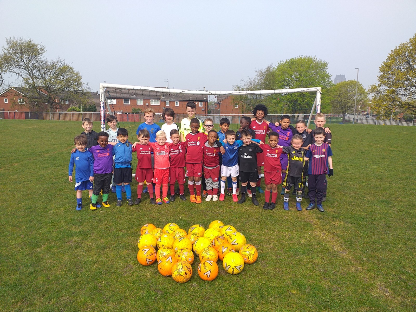 Target Easter HAF Soccer Camp block mentored by Target Football CIC