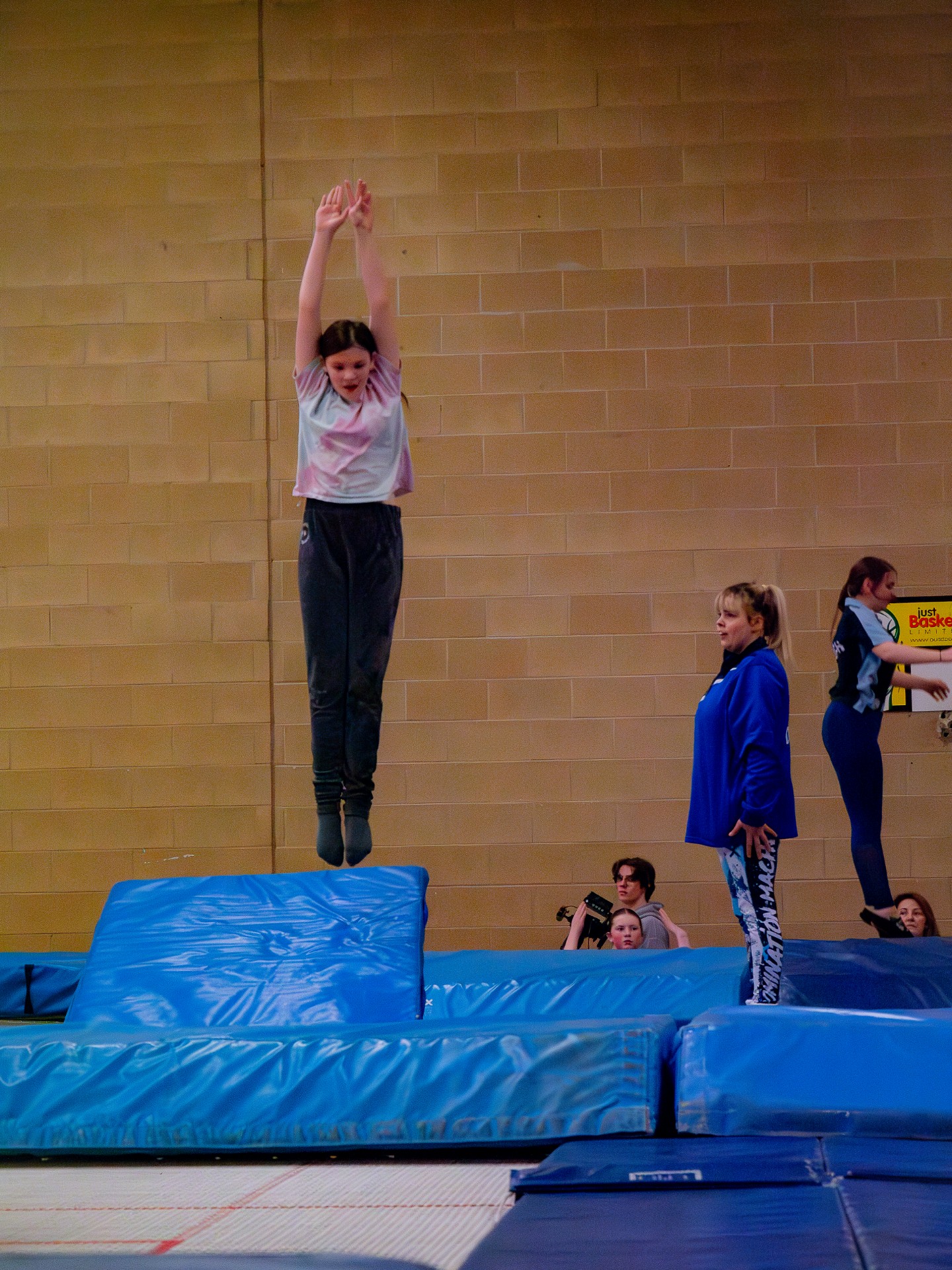 1: 1 Trampolining Session - Wallace block mentored by North Staffs Trampolining & Jump 2 It Coaching