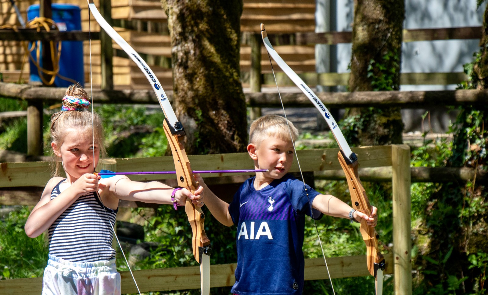 Archery Taster Session block mentored by Rock and Rapid Adventures