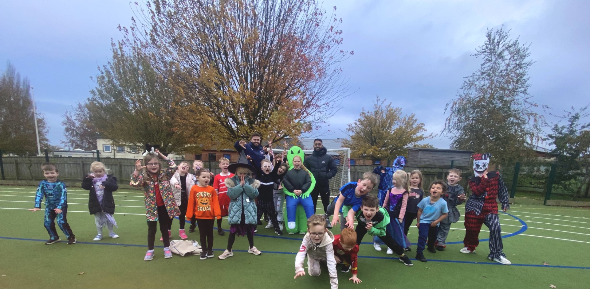 Caldicotes primary half-term fun block mentored by Live it & Get Active CIC