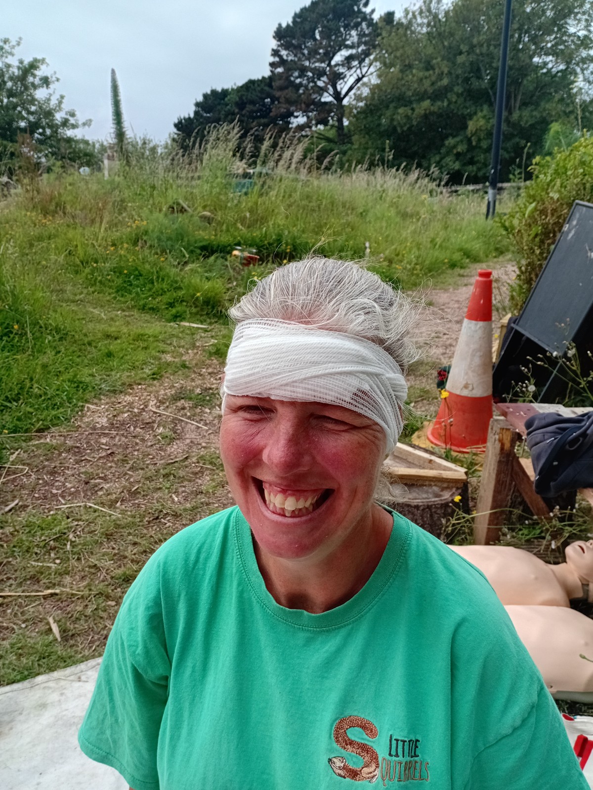 FIRST AID TRAINING- beginner/follow on block mentored by Little Squirrels Forest school