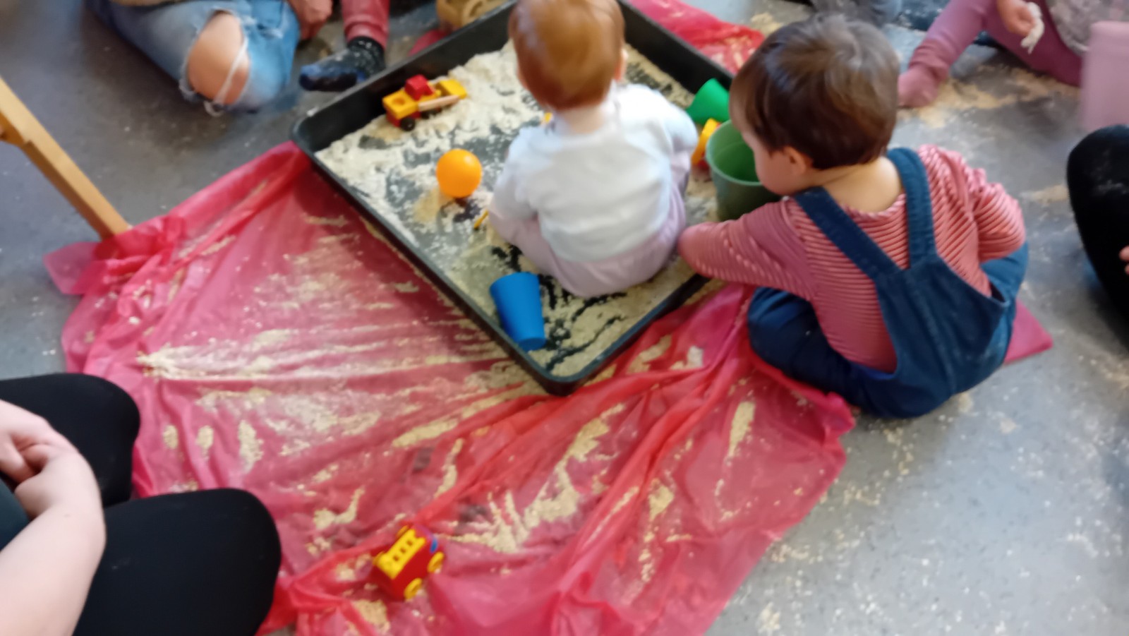 Wednesday Story and Play block mentored by Herefordshire Family Hubs