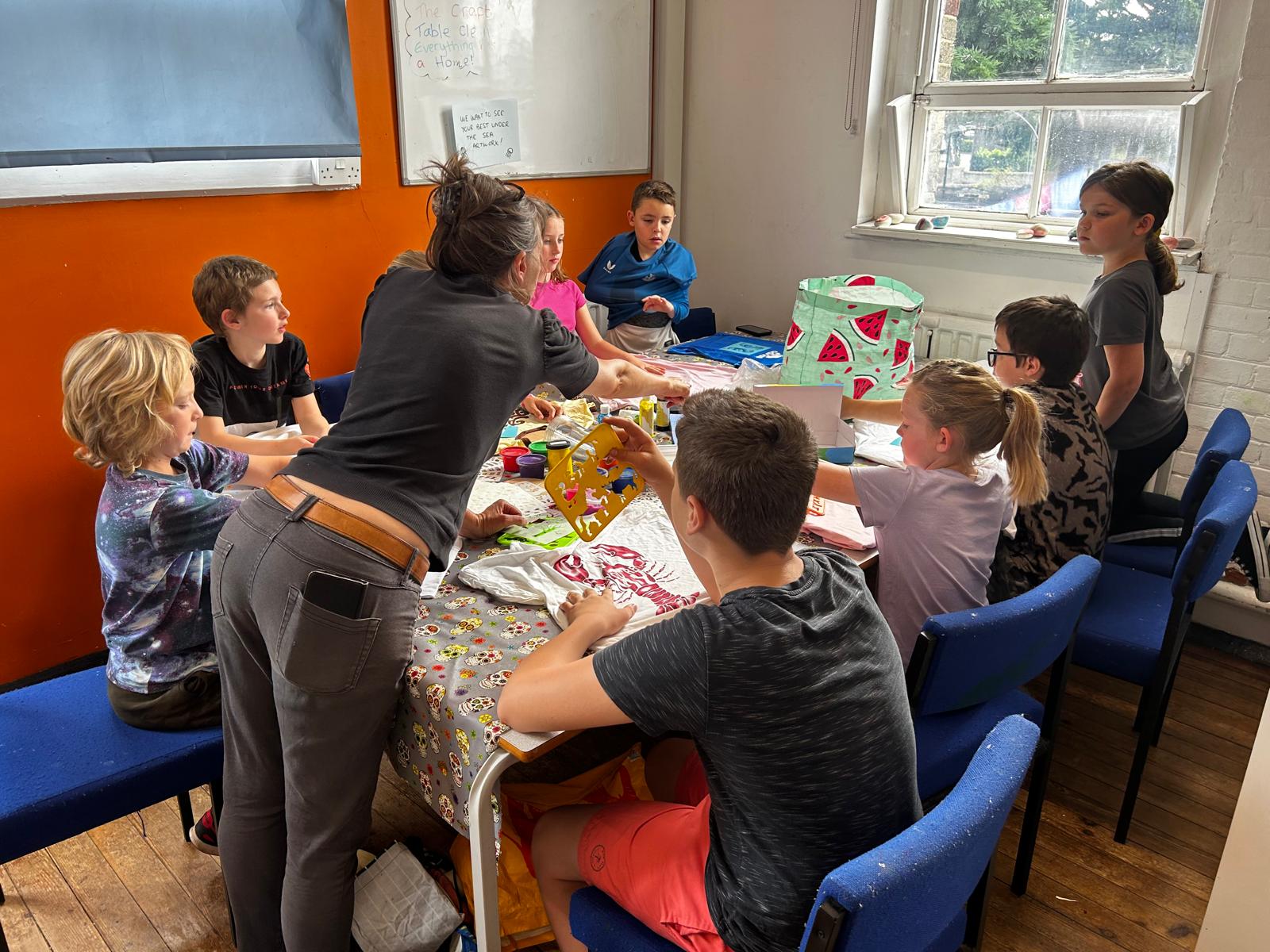 DT Day at Swan Youth Project block mentored by Swan Youth Project