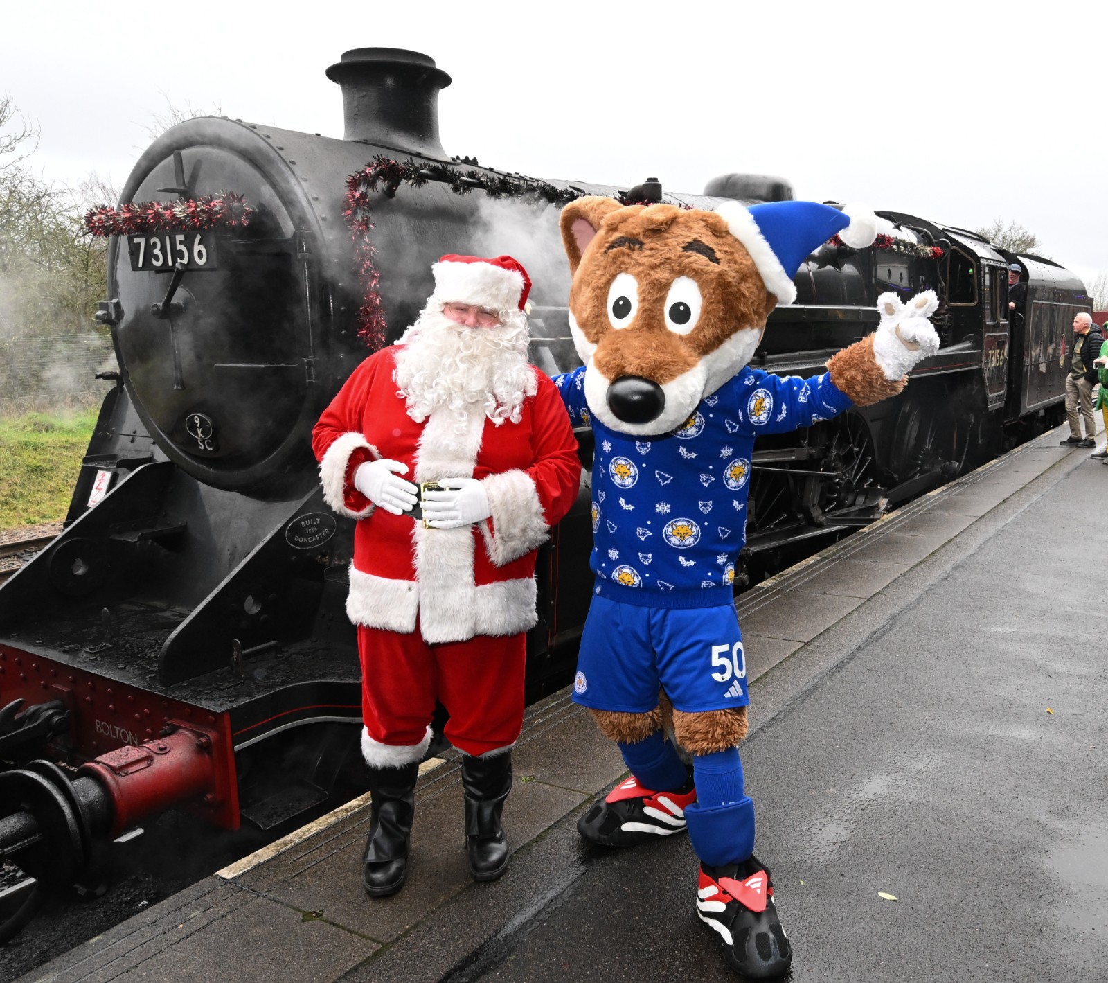 Great Central Santa Express - HAF Club block mentored by Leicester City in the Community