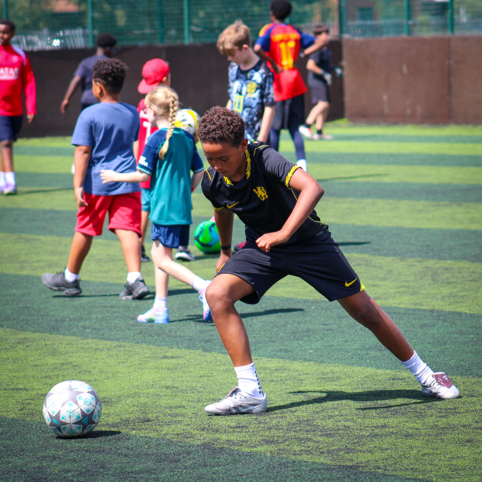 GOALS Chester Make & Move Camp block mentored by Martin Cassidy