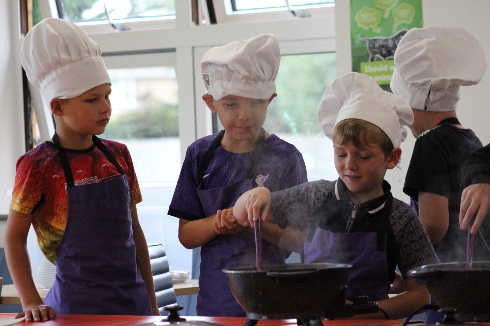 inspire+ HAF - Bourne Abbey Primary School block mentored by inspire+