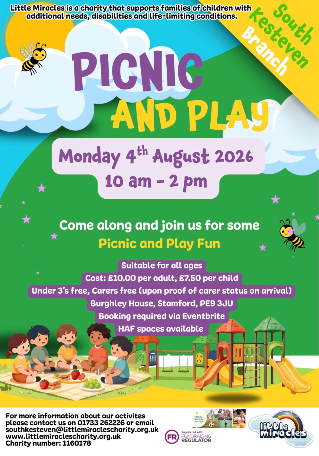 SEND - Burghley picnic and play - image 2