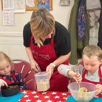 Cook Stars Workshops Claygate in Esher block mentored by Cook Stars Molesey to Leatherhead