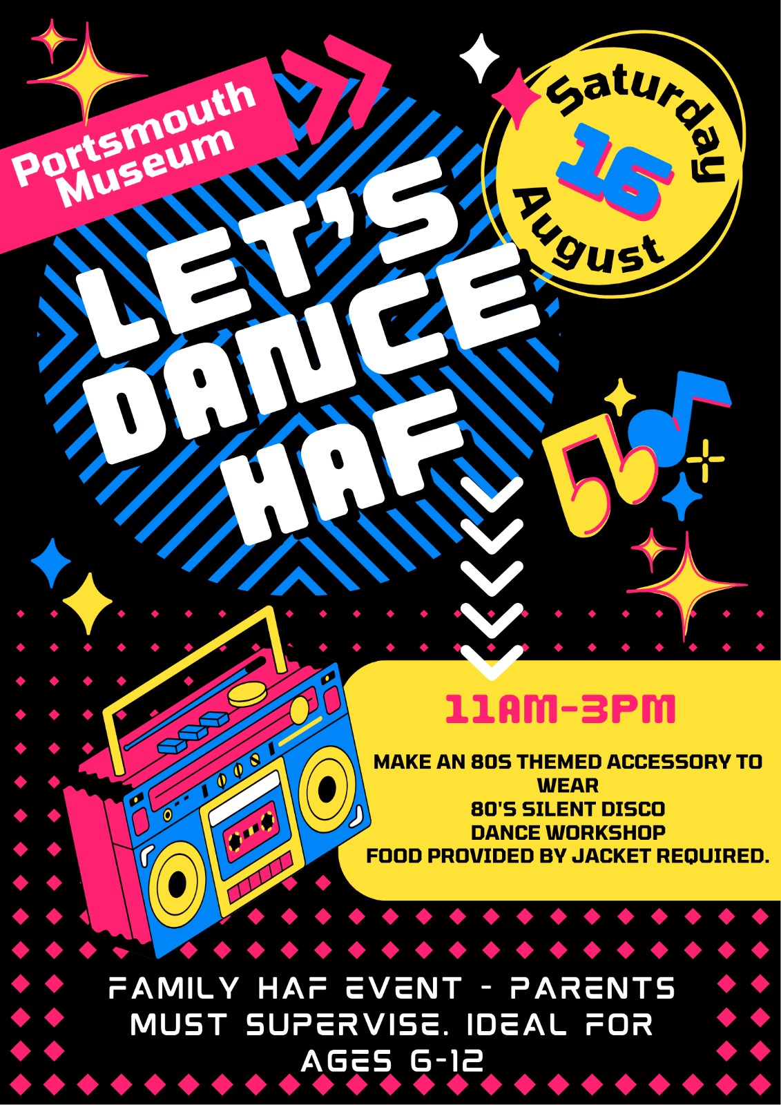 Let's Dance - Portsmouth Museum HAF block mentored by Portsmouth Museum