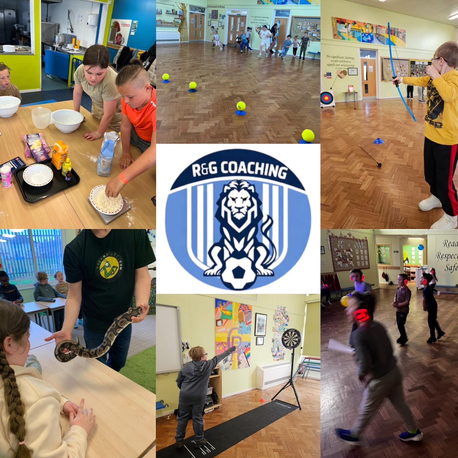Easter Sports & Activities -St Helen's Primary block mentored by R&G Coaching Academy