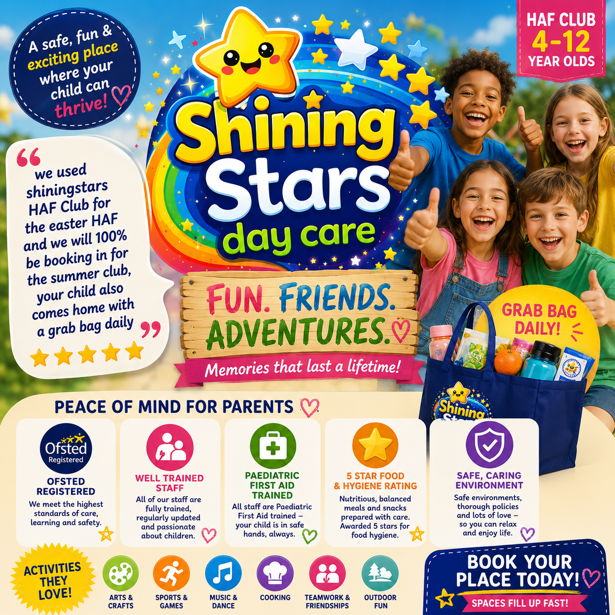 Shiningstars Healthy Holiday Club - image 2