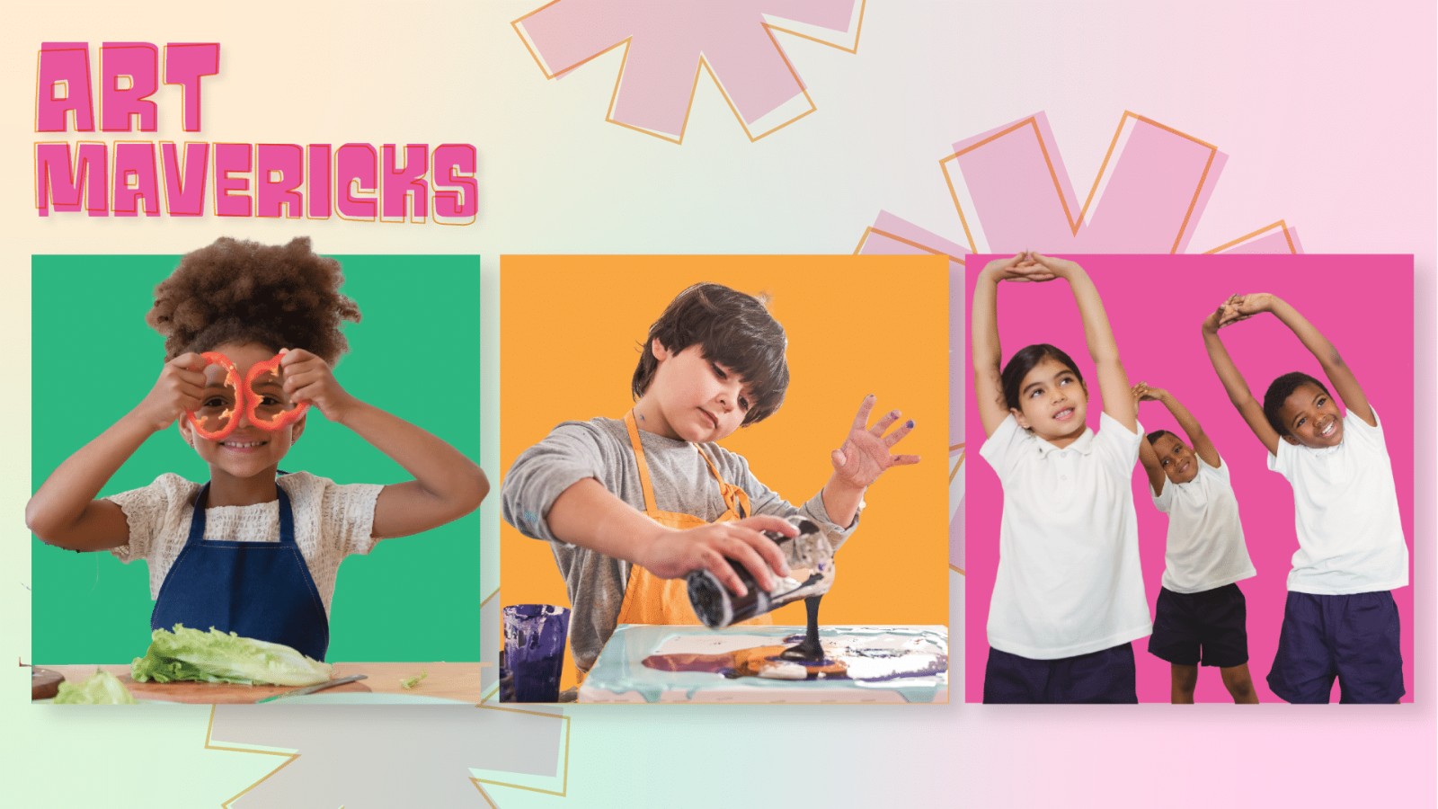 Art Mavericks block mentored by Landmark Arts Centre