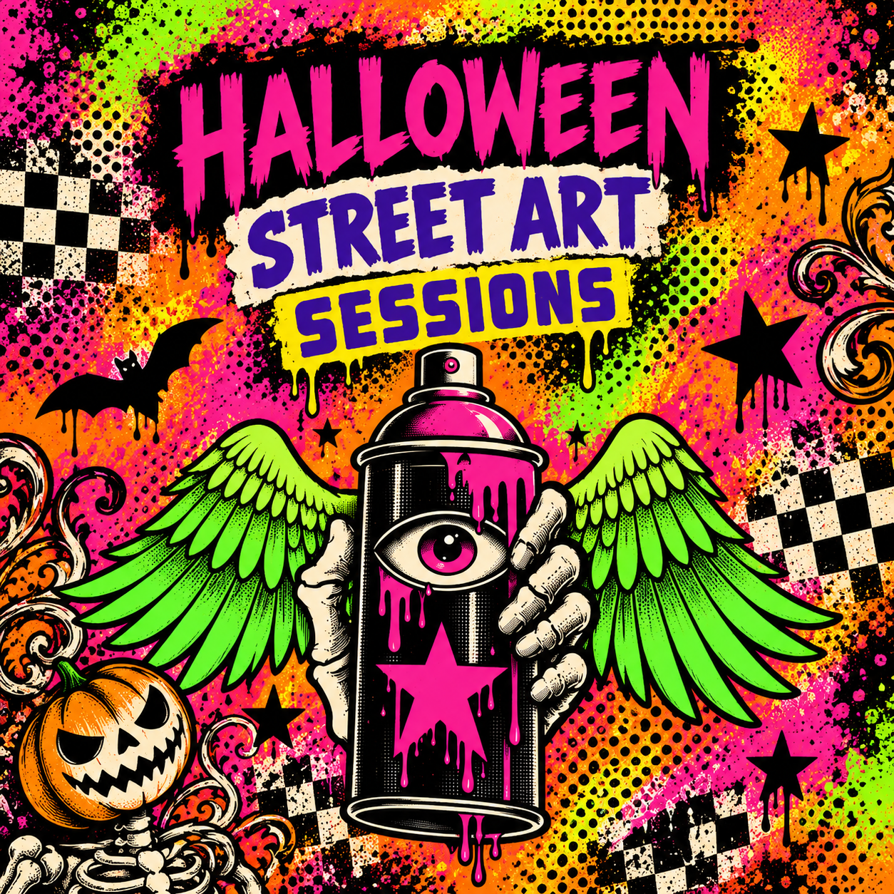 HALLOWEEN SPECIAL block mentored by Sarah Gillings MA AKA S.o.S