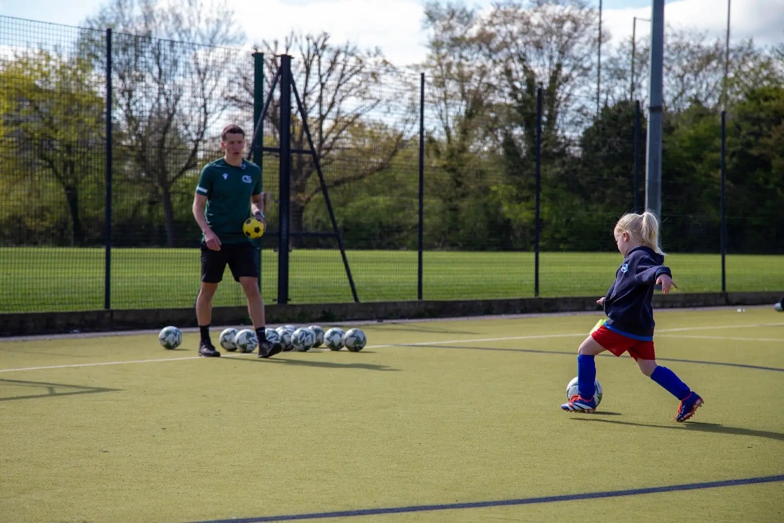 Windsor Football & Dodgeball Summer Camp block mentored by Chaising Sport